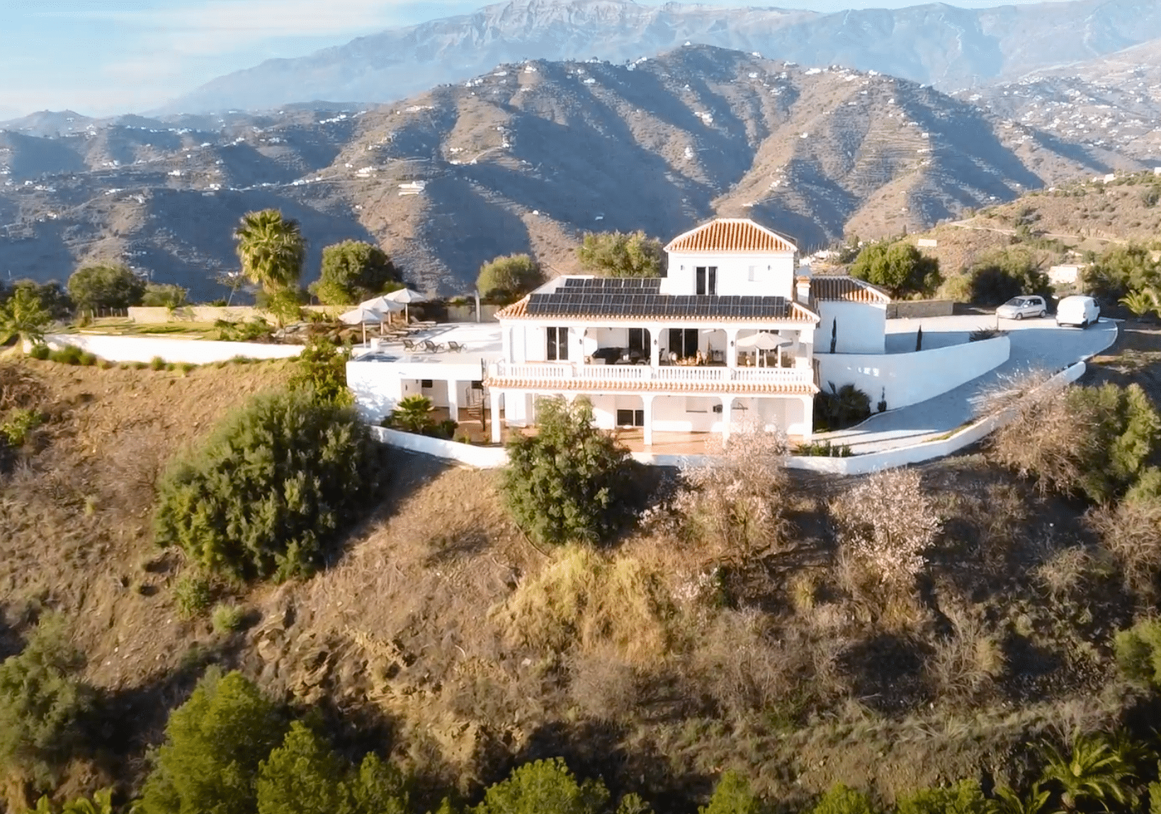 Maia Retreats villa van bovenaf