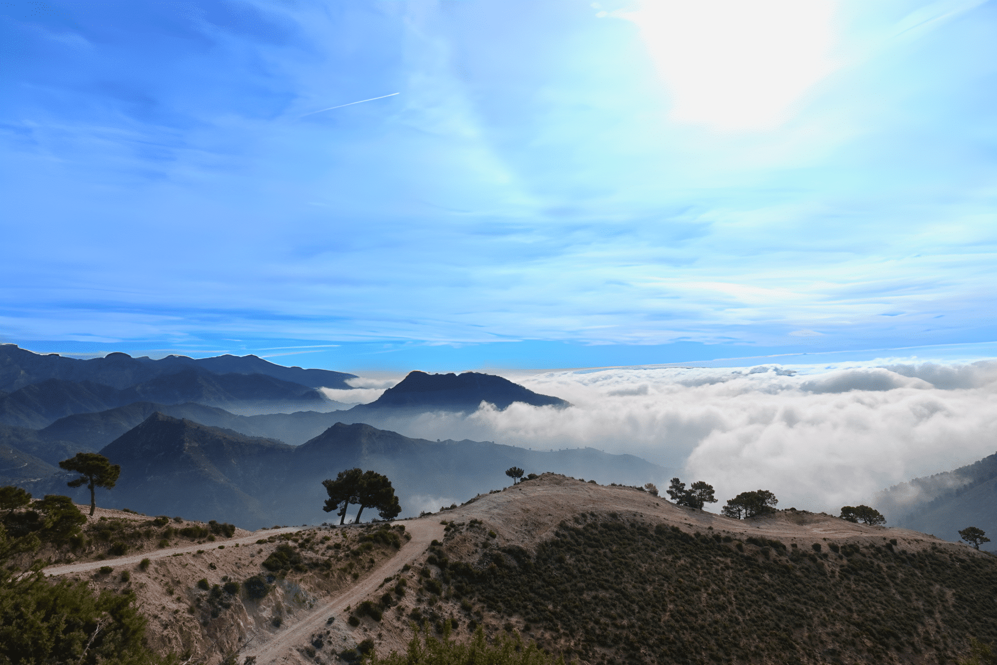 Actief en ontspanning, hiken in de bergen